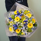 Букет цветов "Ласковое солнышко"