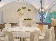 Оформление шатра в гостинице "Sheraton" в Шереметьево (Москва)