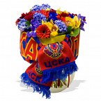 Букет цветов "ЦСКА"