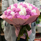 Букет гиацинтов "Violet Pearl"