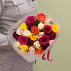 Корпоративный букет (25 роз)