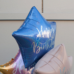 Букет из воздушных шаров "Happy Birthday!"