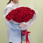 Букет цветов "The luxury of roses"