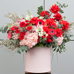 Коробка с цветами "Фестиваль в Каннах"