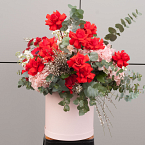 Коробка с цветами "Фестиваль в Каннах"