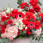 Коробка с цветами "Фестиваль в Каннах"