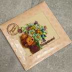 Шоколадная открытка 70 гр.