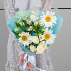 Букет цветов "Летний коктейль"