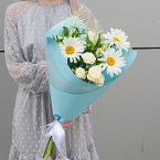 Букет цветов "Летний коктейль"