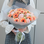 Букет цветов "Эспрессо"