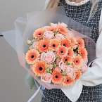 Букет цветов "Эспрессо"