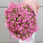 Букет из кустовых роз "Жадоре"