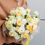 Букет цветов "Медовый"