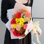 Букет цветов "Bright colors of autumn"