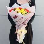 Букет цветов "Bright colors of autumn"