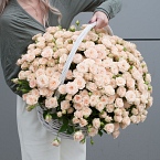 Корзина с цветами "Нежная Кико"