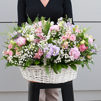 Корзина с цветами "Миллион звезд"