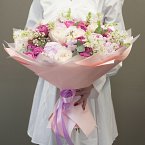 Букет цветов "Королевская аранжерея"