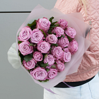Букет из роз "Загадочный сиреневый"
