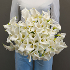 Букет из калл "Лиз Шармель"