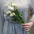 Белый лизиантус