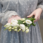 Белый лизиантус