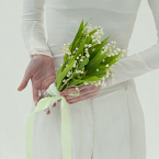 Букет невесты из ландышей "Майя"