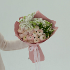 Букет цветов "Весенние брилианты"