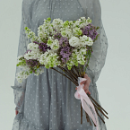 Букет цветов "Сирень красавица"