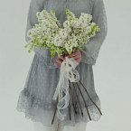 Цветы "Букет белой сирени"