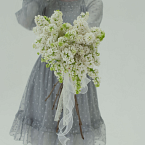 Цветы "Букет белой сирени"