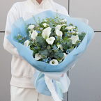 Букет цветов "Фарфоровые небеса"