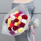 Букет цветов "Маслянные краски"