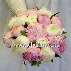 Букет невесты "Sarah Bernhardt"