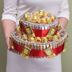 Тотр из шоколадок "Аленка"