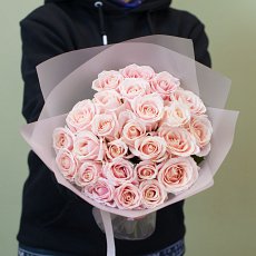 Букет из роз "Аволанж перл"