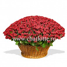 Корзина из роз "Королева роз"  