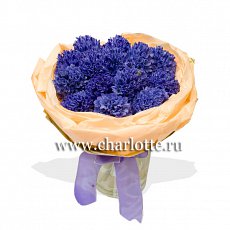 Букет из гиацинтов "Blue Pearl"