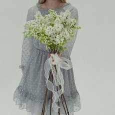 Цветы "Букет белой сирени"