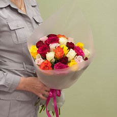 Корпоративный букет (25 роз)