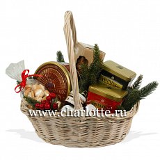 Подарочная новогодняя корнинка "Новогодняя чайная"