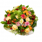 Букет цветов "Красота роз"