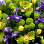 Букет цветов "Мохито"