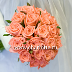 Букет невесты из роз "Карина"
