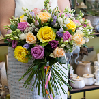 Букет цветов "Ламбада"