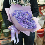 Букет цветов "Сиреневые гиацинты"
