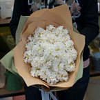 Букет цветов "Белые гиацинты"