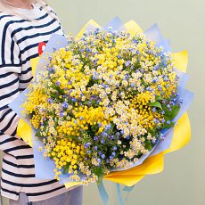 Букет цветов "Солнечное шоу"