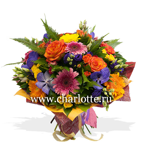 Букет цветов "Цветочная алхимия"