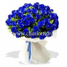 Букет из роз "Синие розы"